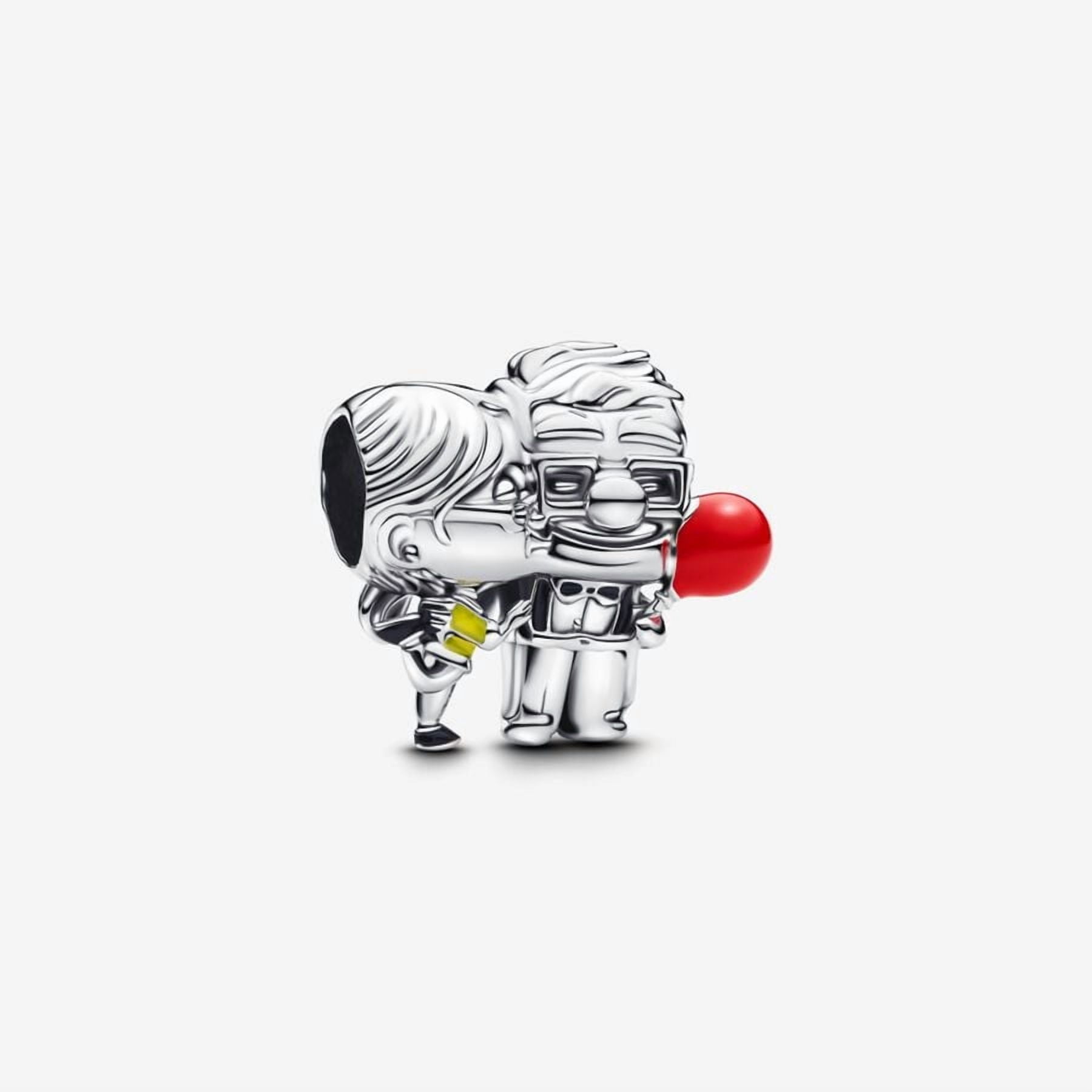 PANDORA Disney Pixar Up Carl & Ellie Charm 793649C01 With Gift Box