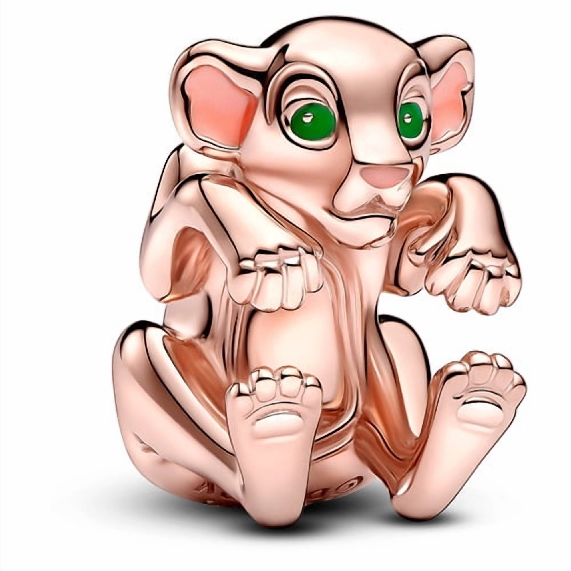 Pandora Rose Disney The Lion King Nala Charm 14K Rose Gold-Plated