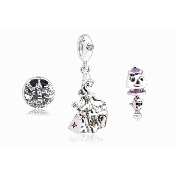 Pandora Disney X Pandora Beauty & The Beast Charm Gift Set