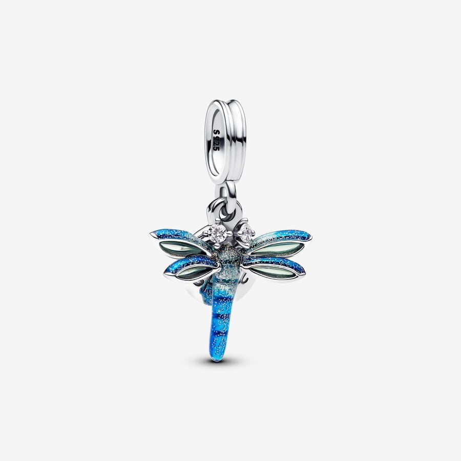 PANDORA Dragonfly Double Dangle Charm