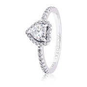 PANDORA Elevated Heart Ring