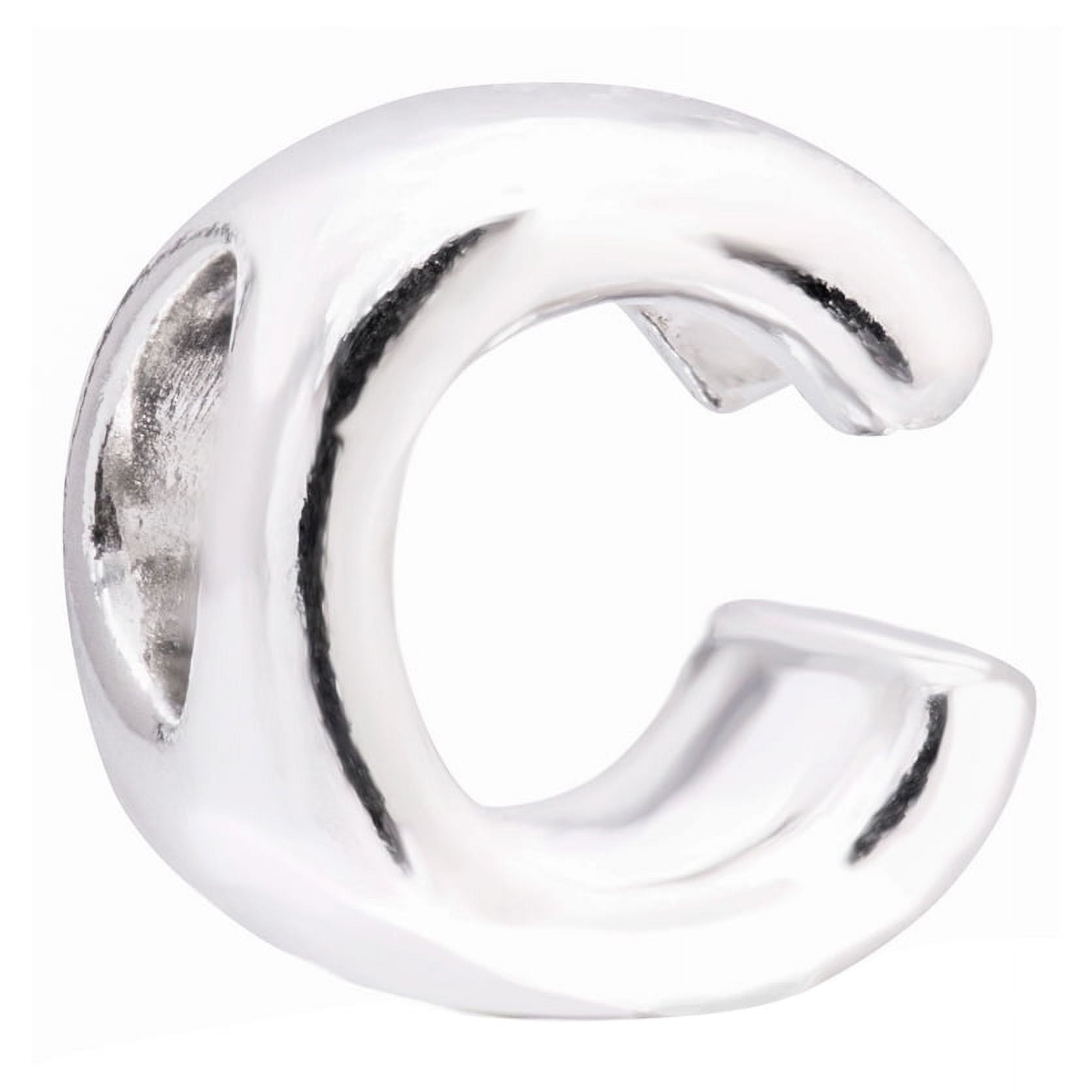PANDORA Female Fashion Letter C Charm, Sterling Silver, One Size