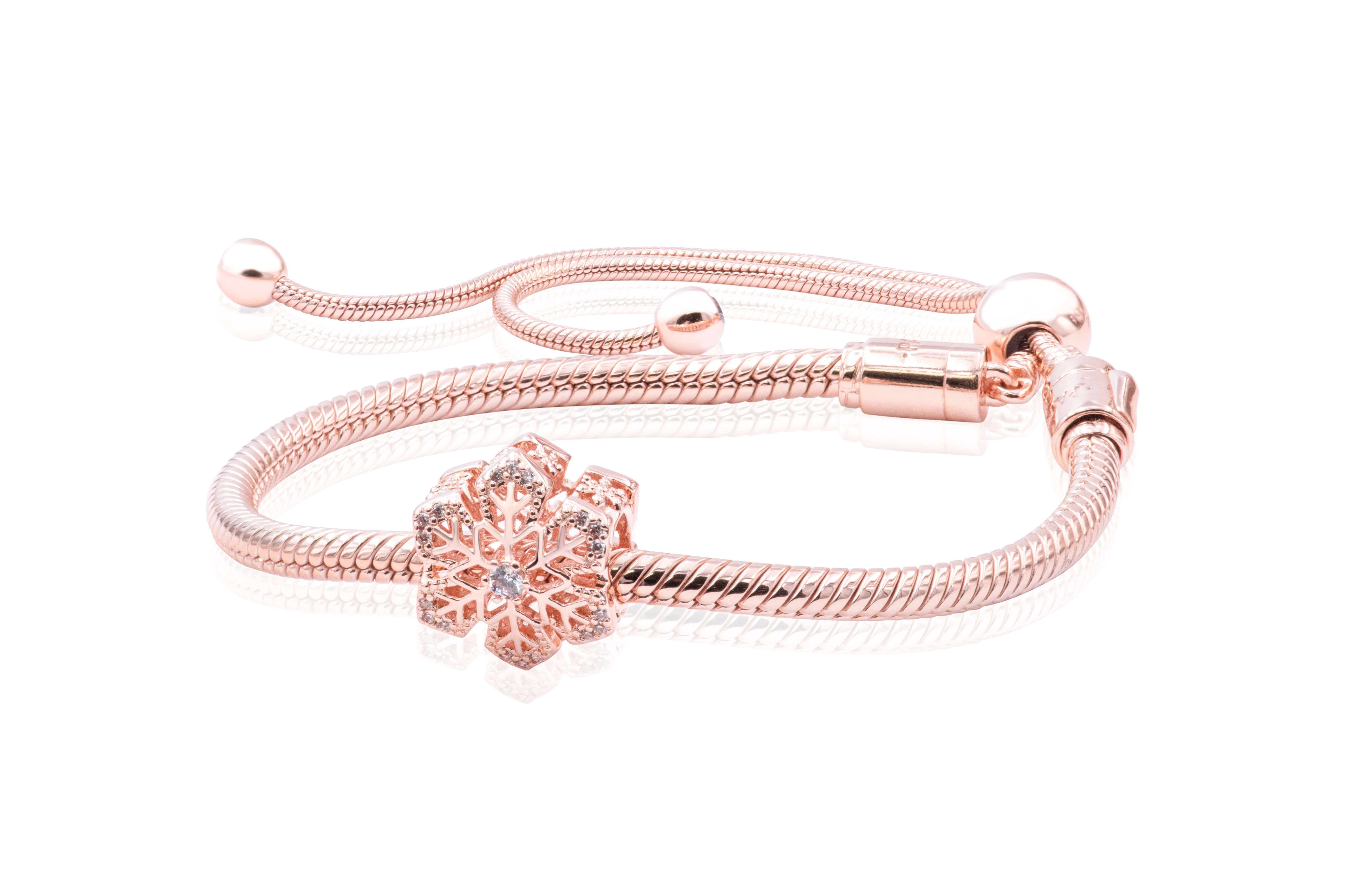 Eira Snowflake Crystal Bracelet - Baublebible.com