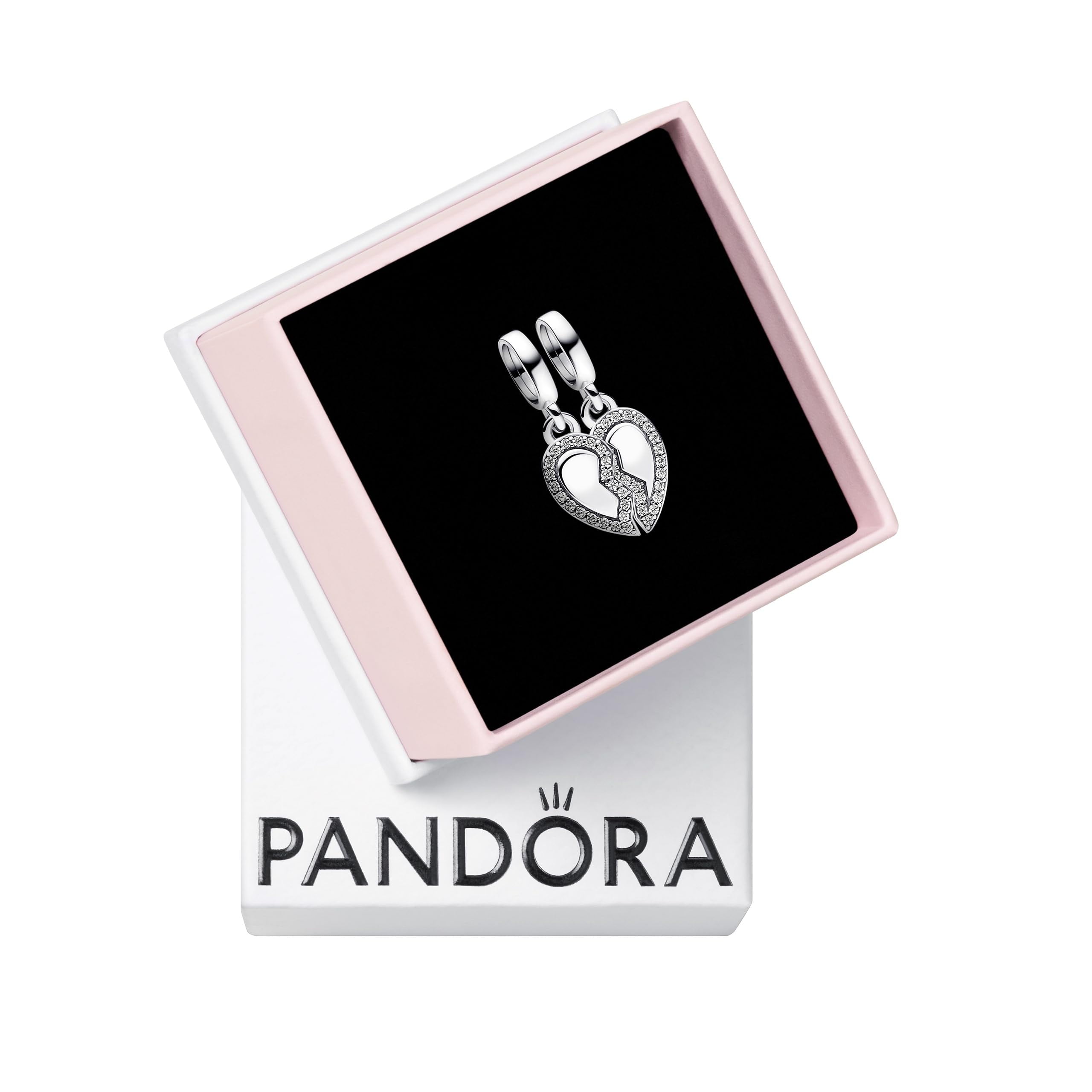 Friends Splittable Heart Dangle Charm