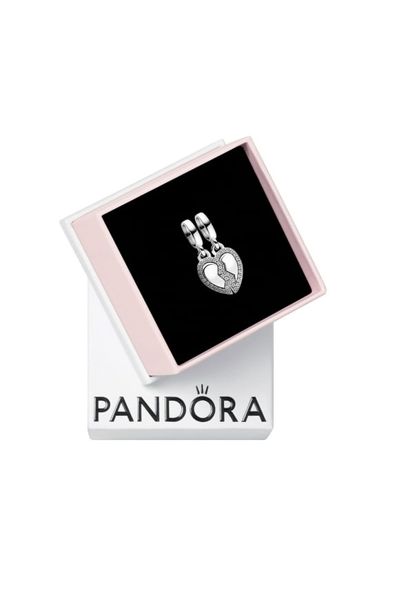 Friends Splittable Heart Dangle Charm