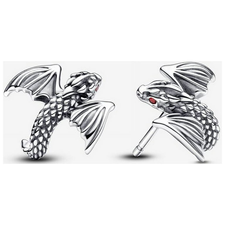 Pandora Game of Thrones Curved Dragon Stud Earrings Walmart