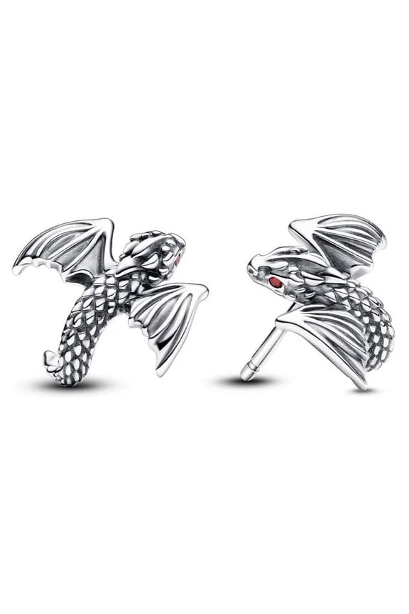 Game of Thrones Curved Dragon Stud Earrings