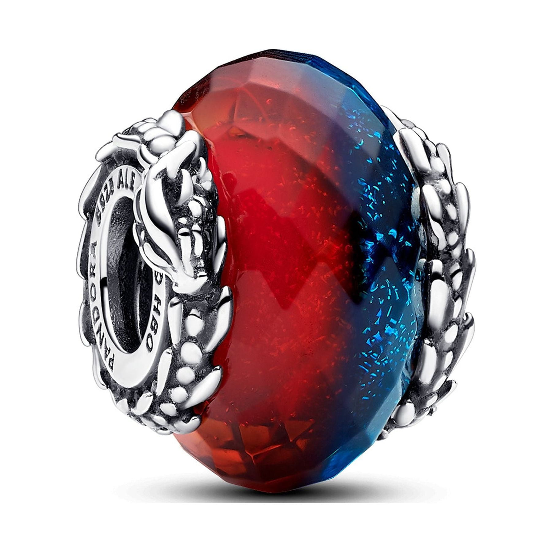 新品未使用！Pandora⭐︎ゲームオブスローンズ　アイスアンドファイアチャーム Pandora Game of Thrones Ice & Fire Dragons Dual Murano Glass