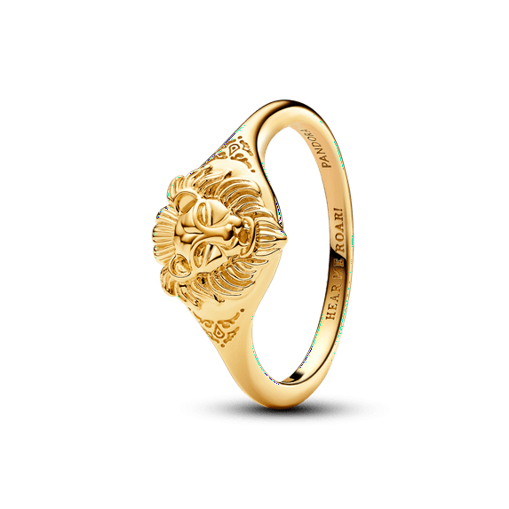 Pandora Game of Thrones Lannister lion 14k gold-plated ring size 56 ring 163139C00-56