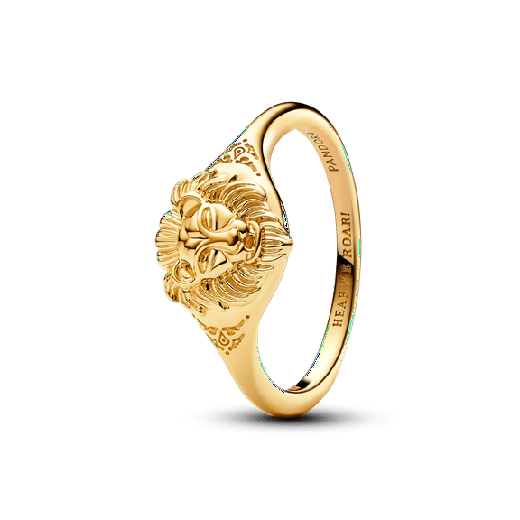 Pandora Game of Thrones Lannister lion 14k gold-plated ring size 56 ring 163139C00-56