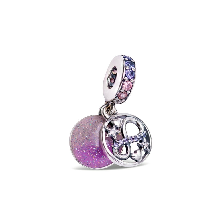 Pandora Glittering Infinity Hearts Stars Dangle Charm