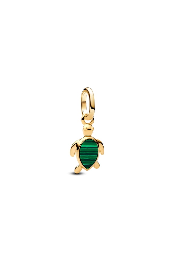 Green Turtle Mini Dangle Charm
