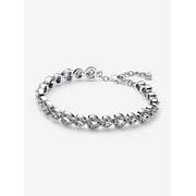 PANDORA Halo Hearts Bracelet Sterling silver (6.3in)