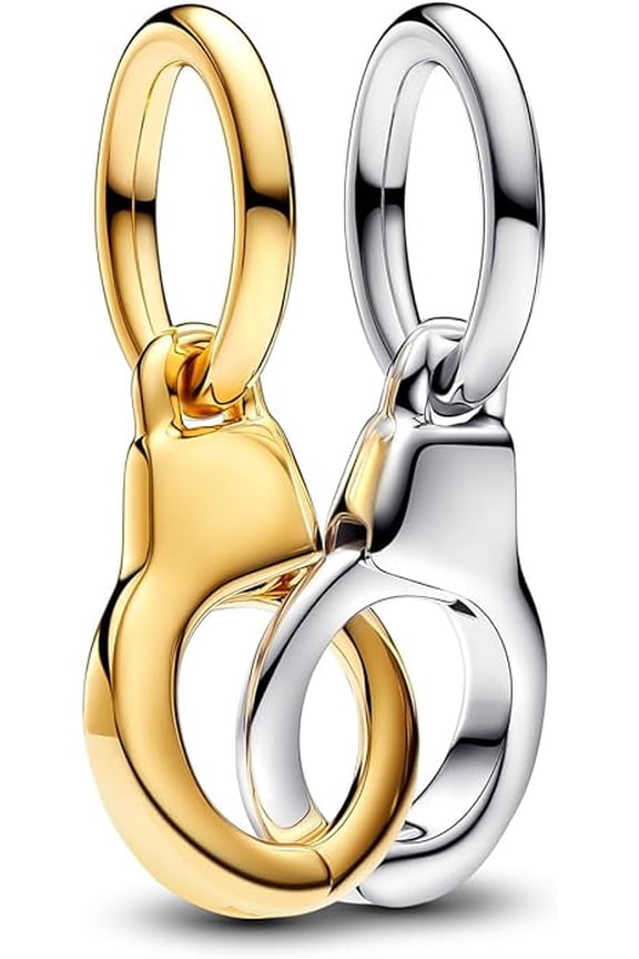 Moments Openable & Splittable Handcuffs Dangle Charm