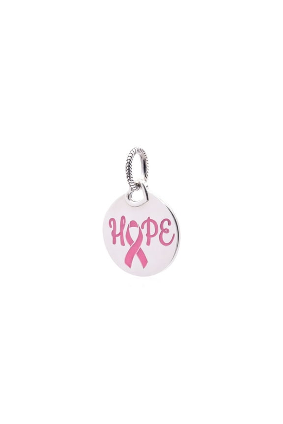 Hope Pink Ribbon Pendant