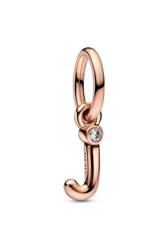 Letter J Script Alphabet Dangle Charm