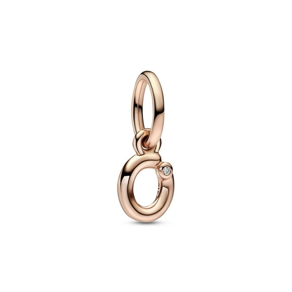 Pandora Letter O Script Alphabet Dangle Charm