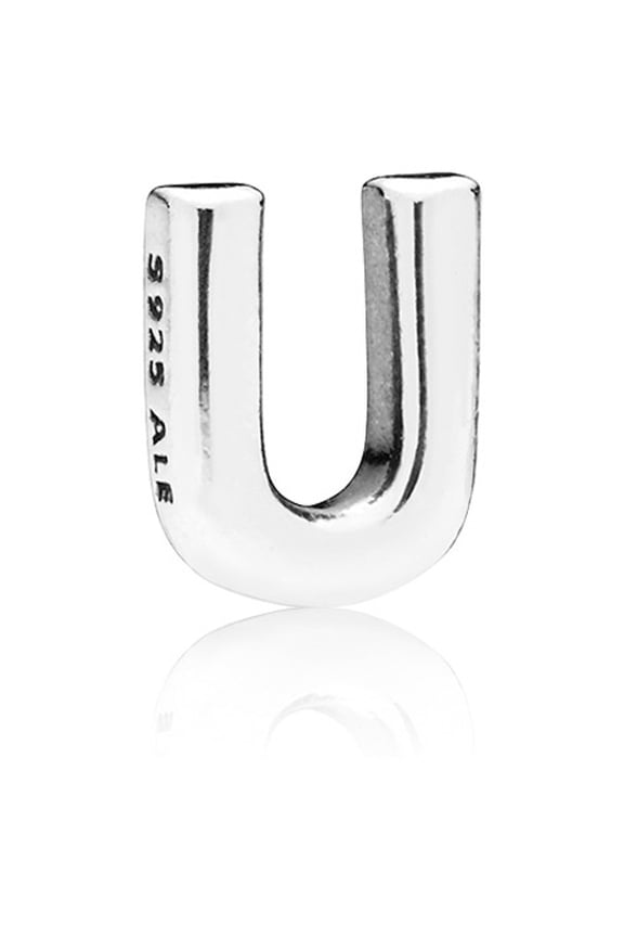 Letter U Petite Silver Petite Element