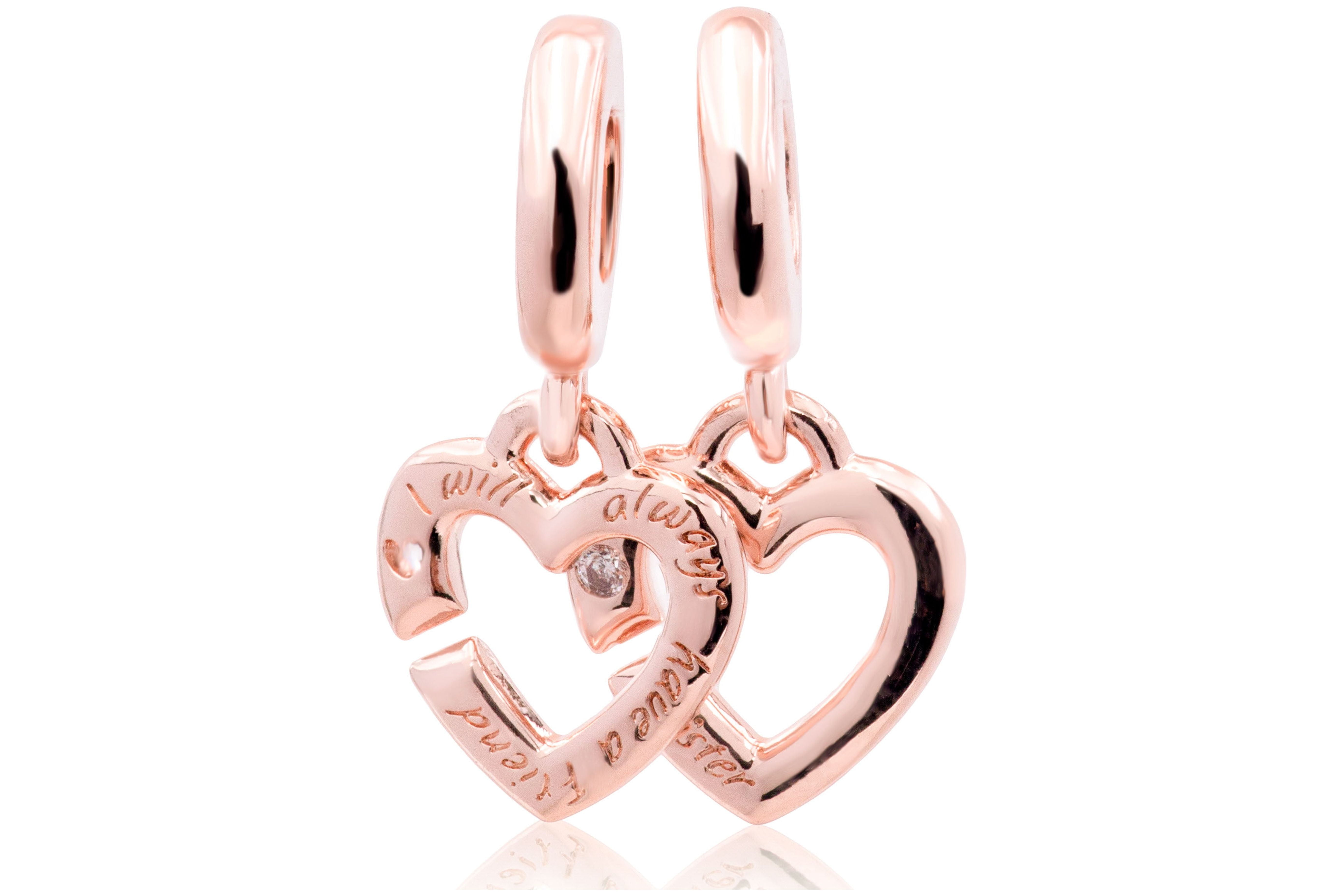  Pandora Entwined Infinite Hearts Charm Bracelet Charm
