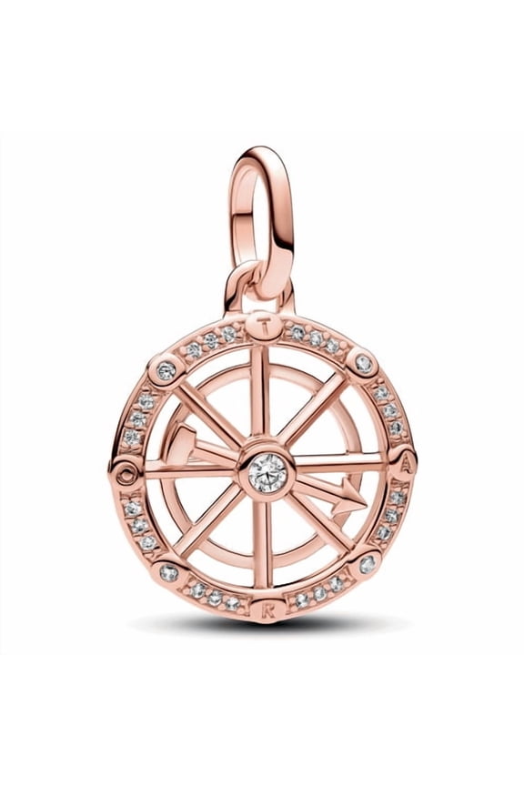 ME Wheel of Fortune Medallion Charm