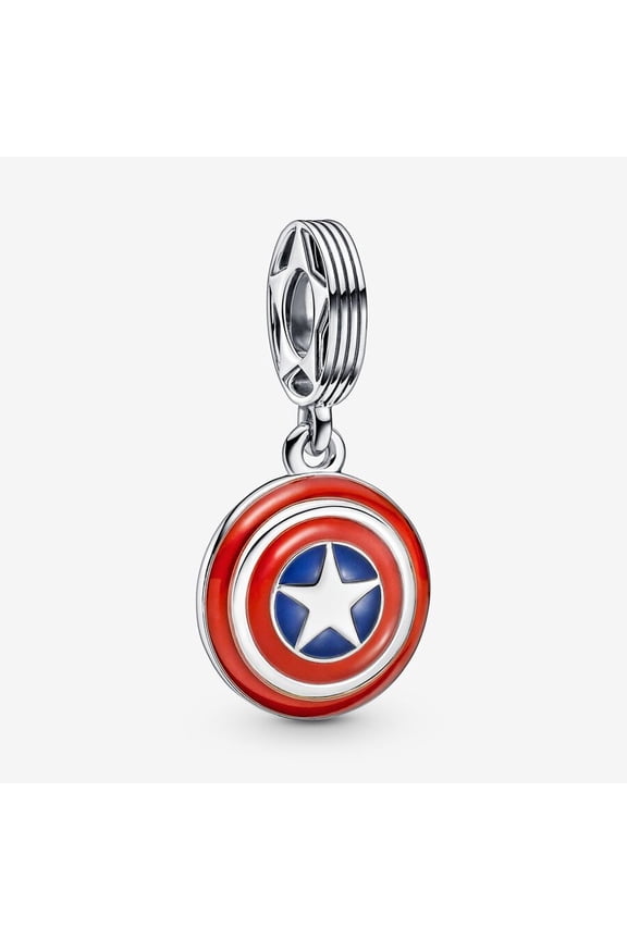 Marvel The Avengers Captain America Shield Dangle Charm