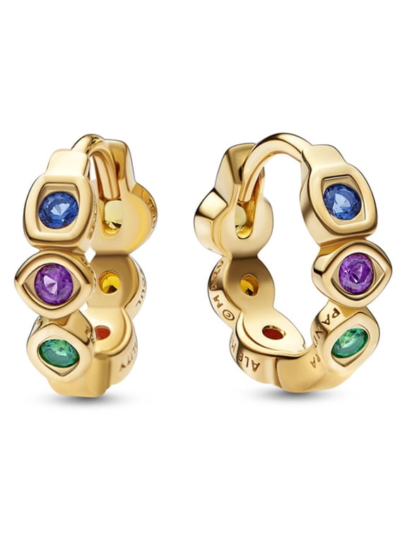 Marvel The Avengers Infinity Stones Hoop Earrings