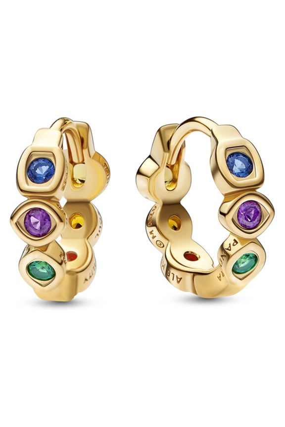 Marvel The Avengers Infinity Stones Hoop Earrings