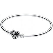 Pandora Moments Celestial Heart Clasp Bangle