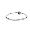 thumbnail image 1 of Pandora Moments Family Tree Heart Clasp Snake Chain Bracelet - 21, 1 of 6