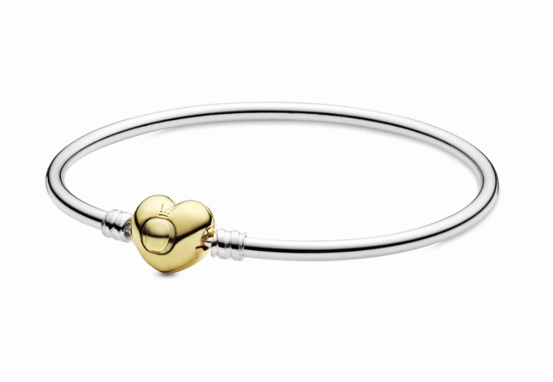 総額8万相当　Pandora Pandora Moments Heart Clasp Bangle - 568656C00-21 - Walmart.com