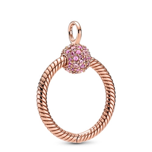 Pandora Moments Small Pave O Pendant