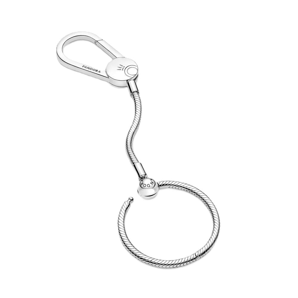 Pandora Moments Sterling Silver Snake Chain Medium Bag Charm