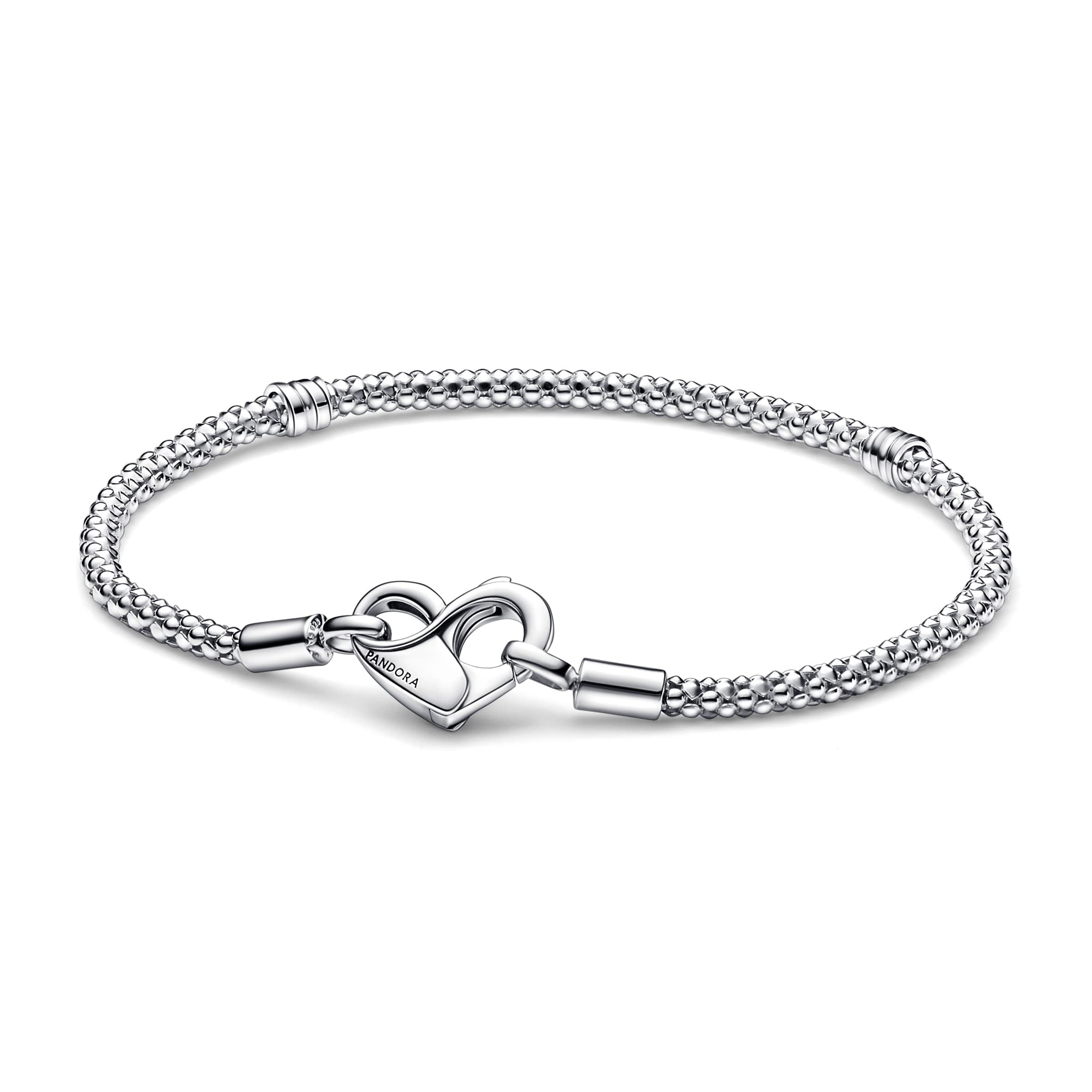 アクセサリー Pandora bracelet NEW PANDORA 925 Silver Moment Smooth Chain Crown O Charm