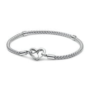 PANDORA Moments Studded Chain Bracelet