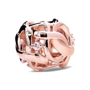 Pandora - Openwork Woven Infinity Charm - 788824C01