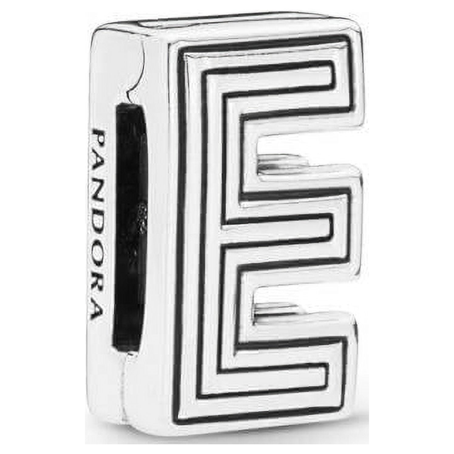 Pandora Reflexions Letter E Clip Charm 798201