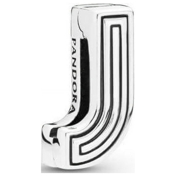 Pandora Reflexions Letter J Clip Charm - 798206