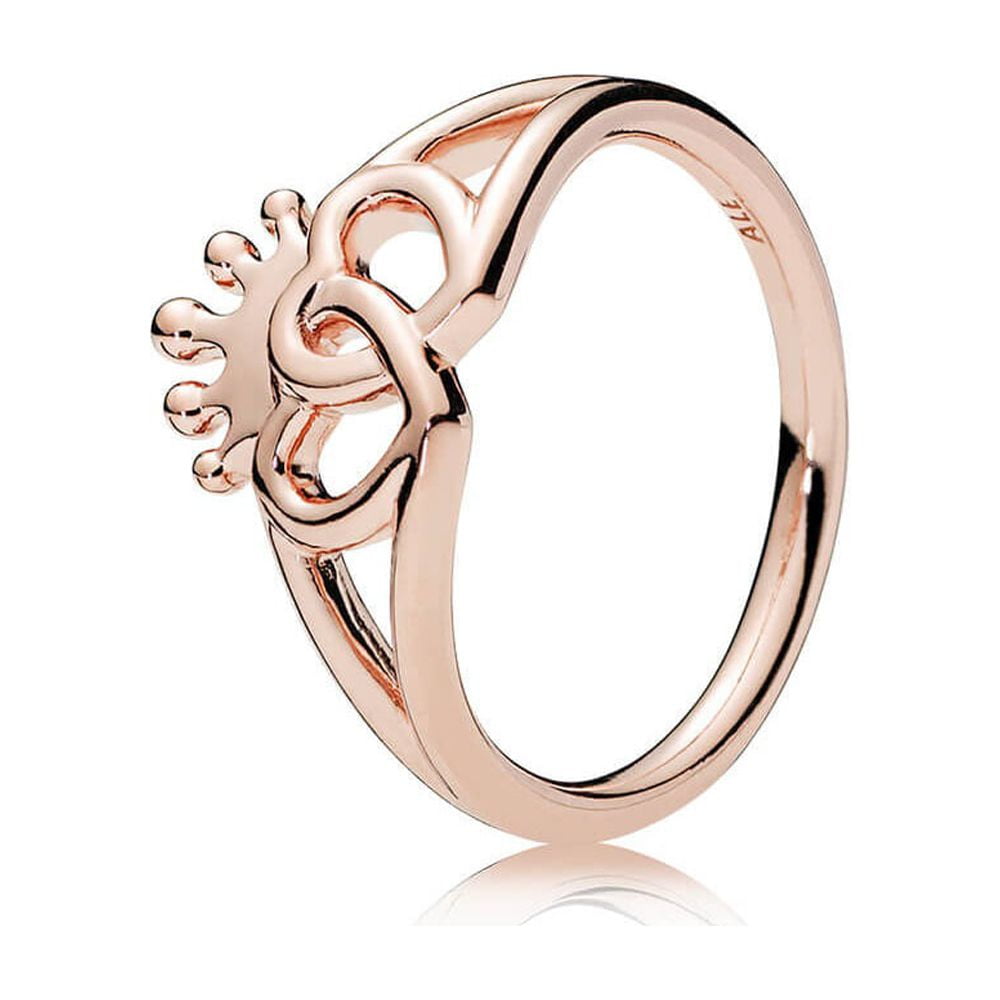 Pandora Rose United Regal Hearts Ring Size 8.5 187685-58