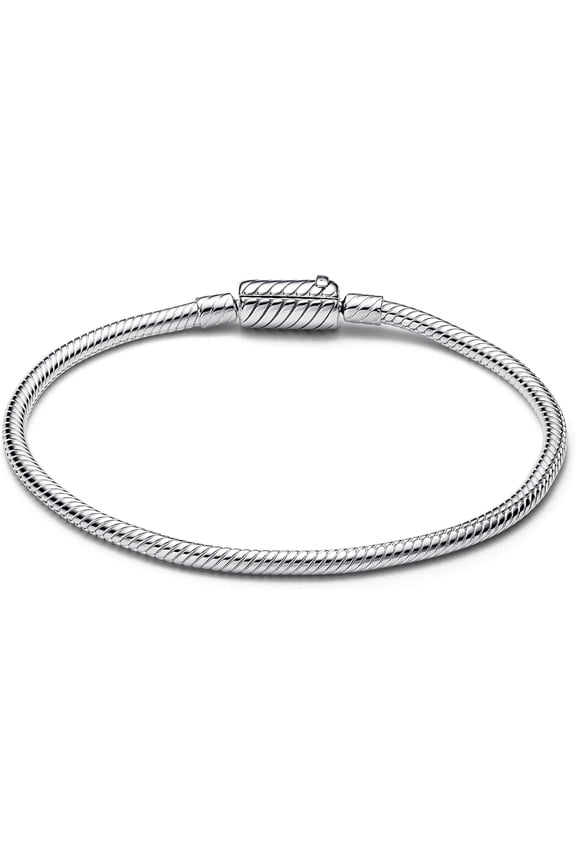 Moments Sliding Magnetic Clasp Snake Chain Bracelet