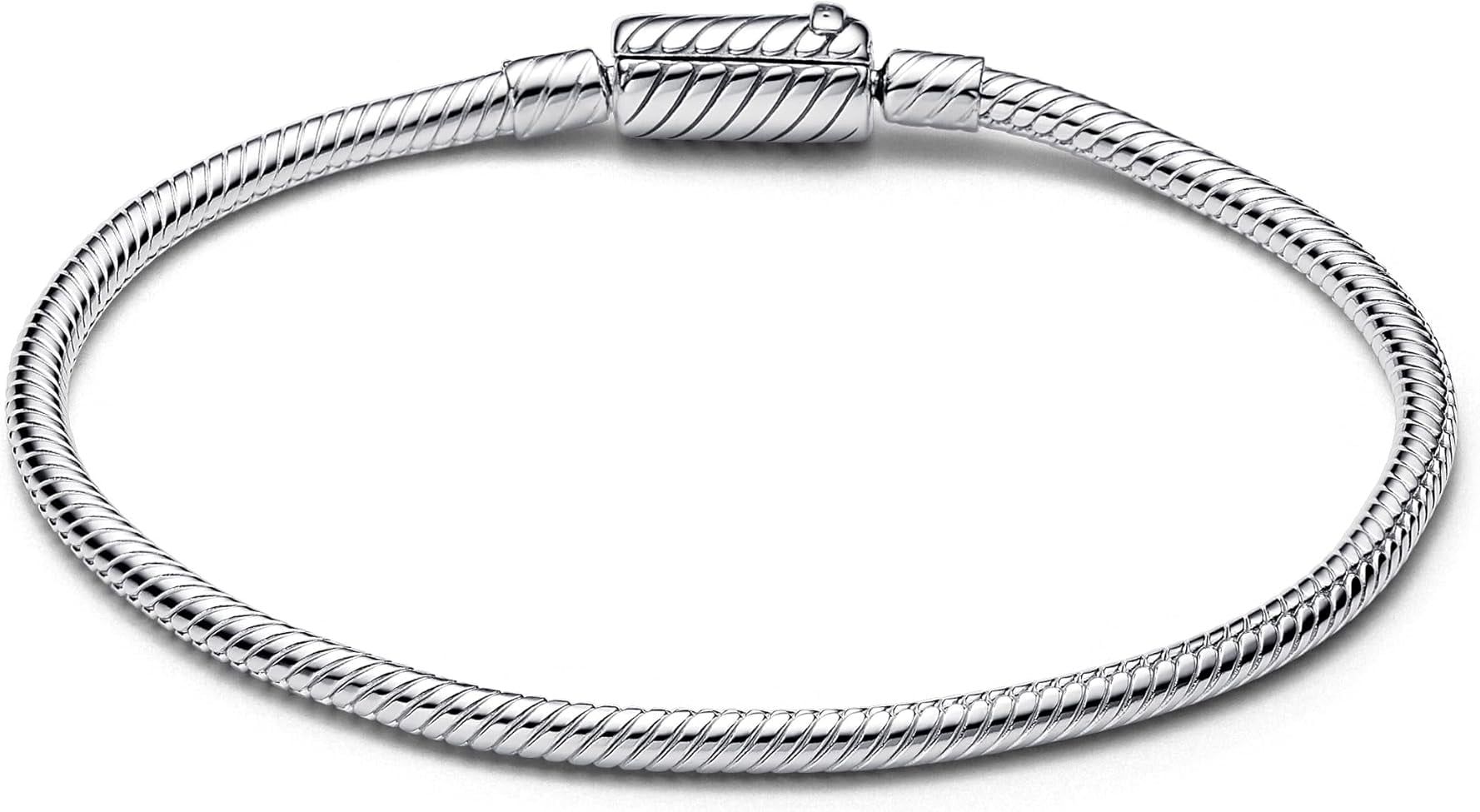 Pandora Moments Sliding Magnetic Clasp Snake Chain Bracelet