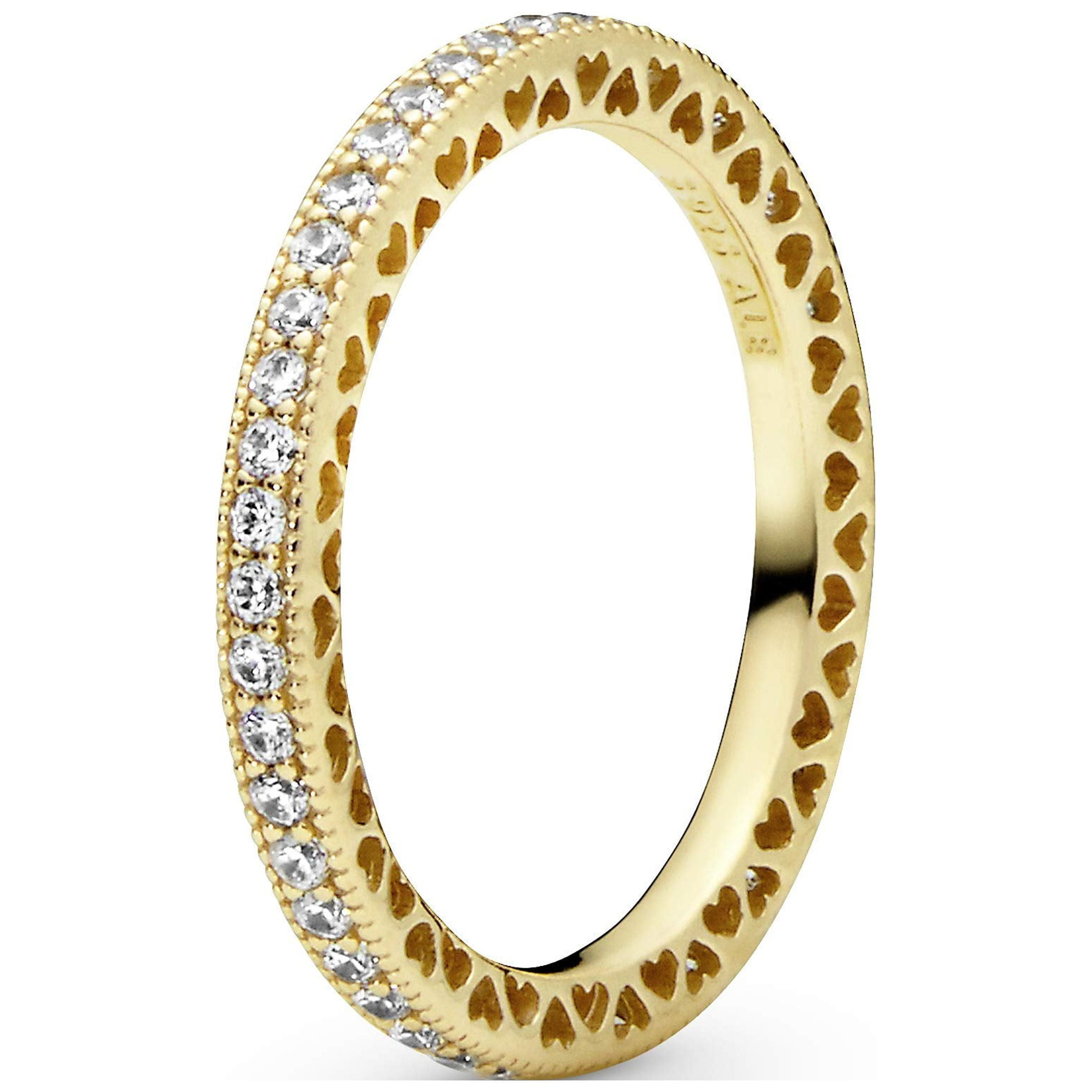 Pandora Sparkle & Hearts Ring - Walmart.com