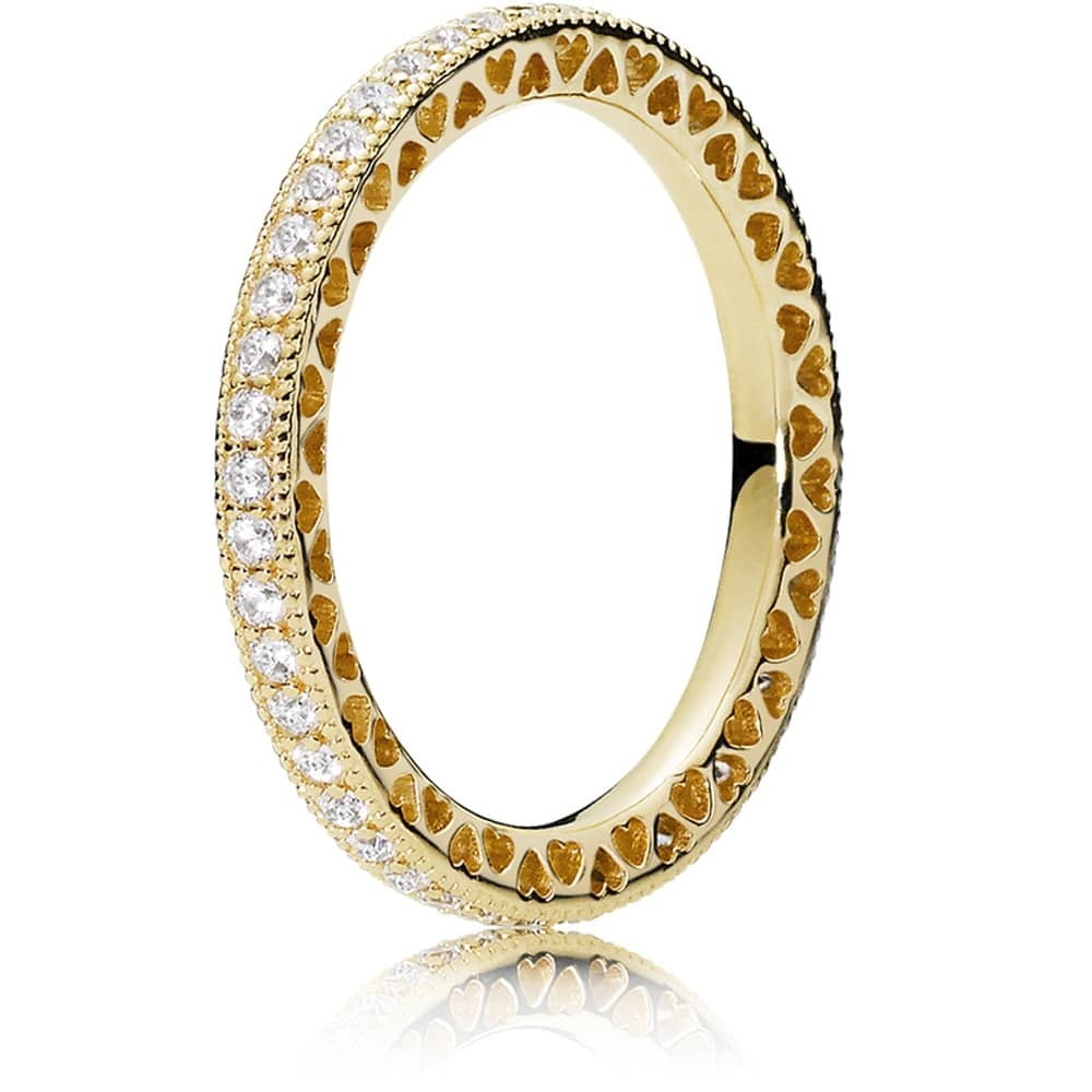 Pandora Sparkle & Hearts Ring - Walmart.com