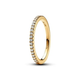 PANDORA Loved Script Ring 18k Gold Plated PANDORA Shine 54