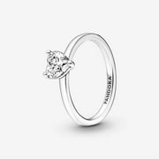 PANDORA Sparkling Heart Solitaire Ring (5)