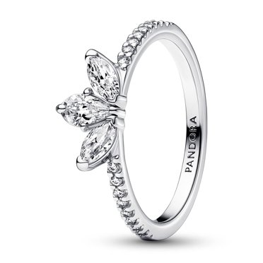 Pandora Sparkling Herbarium Cluster Ring