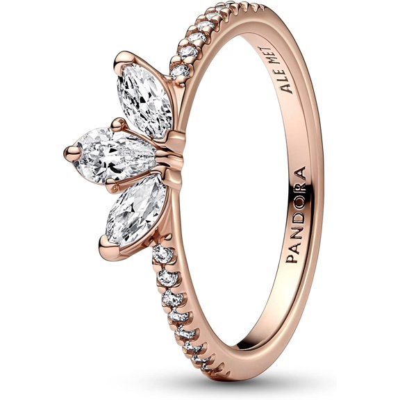 Pandora Sparkling Herbarium Cluster Ring