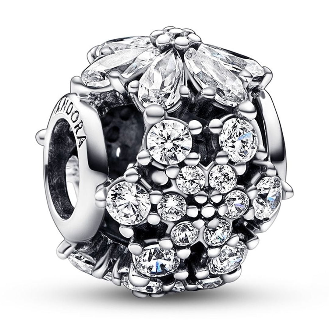 Pandora Sparkling Herbarium Cluster Round Charm
