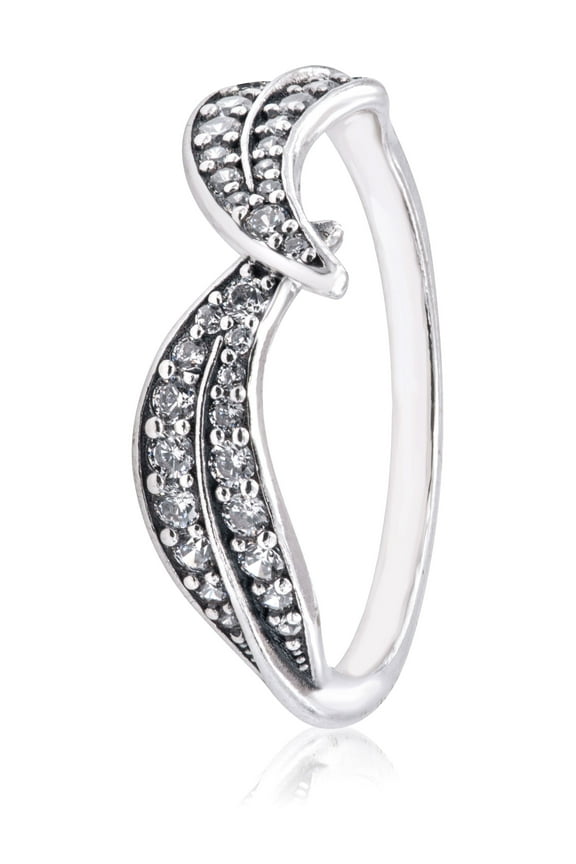 Sparkling Leaves Ring
