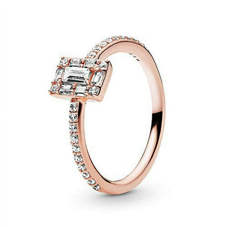 Square halo pandora ring deals