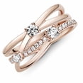 thumbnail image 1 of Pandora Sparkling Triple Band Ring, 1 of 3
